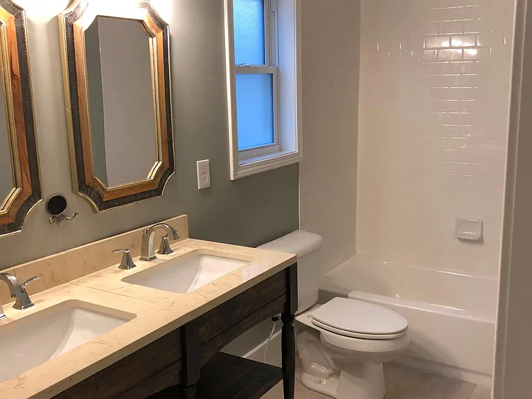 bathroom #2 with double vanity