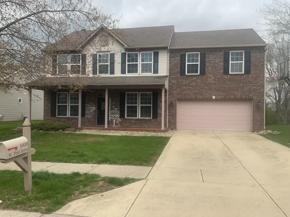 5808 W Port Dr, McCordsville, IN 46055