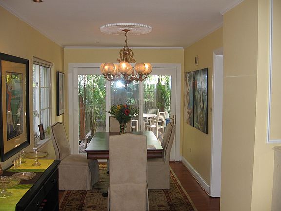 Dining Room Opening Onto Deck