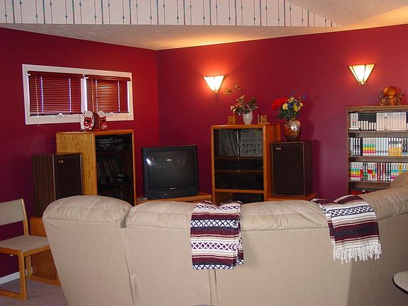 Entertainment nook in great room