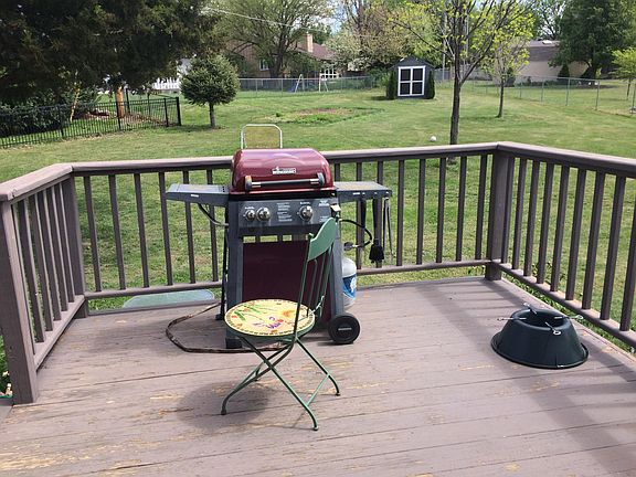 Backyard and shed