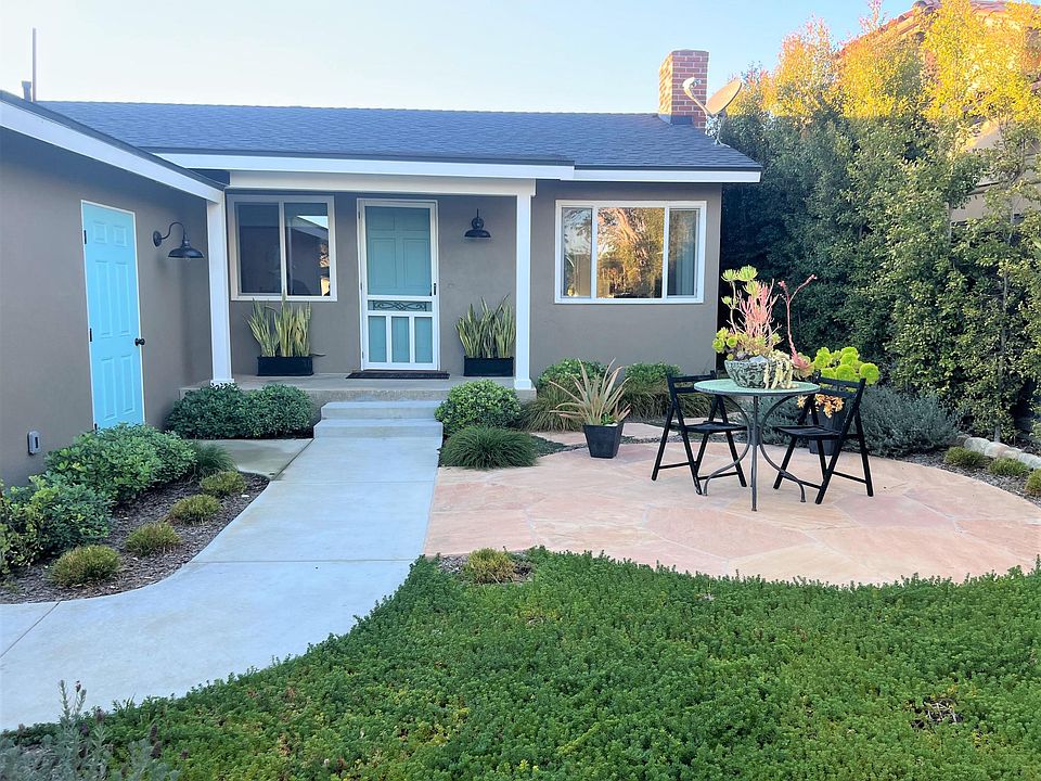 Private front yard space