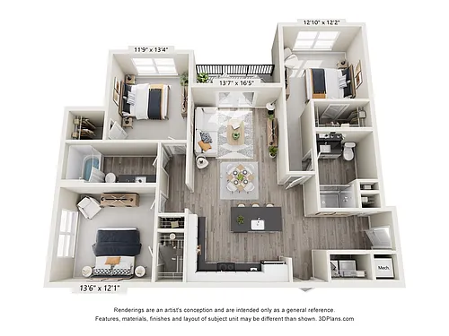 Floor plan Seabreeze