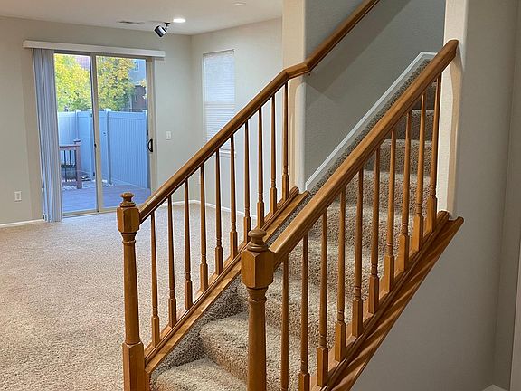 Staircase to upstairs bedrooms.