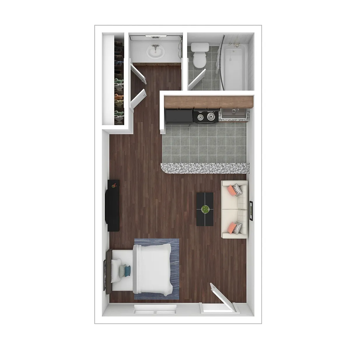 Floor plan E1