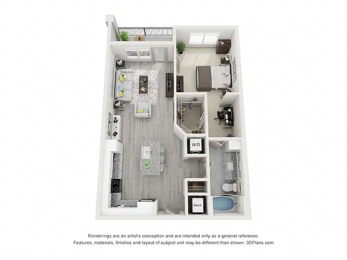 Floor plan A1 PLATINUM