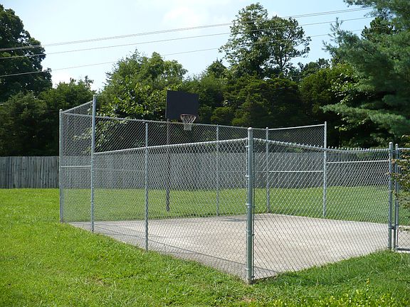 Half size basketball court we provide our residents