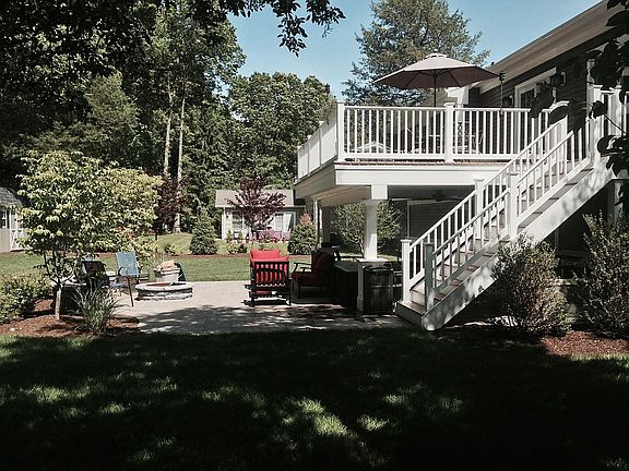 Great outdoor patio and deck