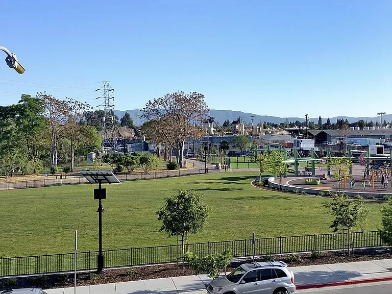 Del Monte park across the street