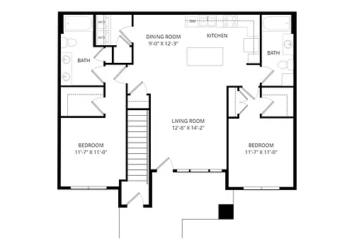 Floor plan Grouse