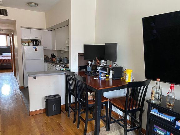 Living/Dining area and open kitchen