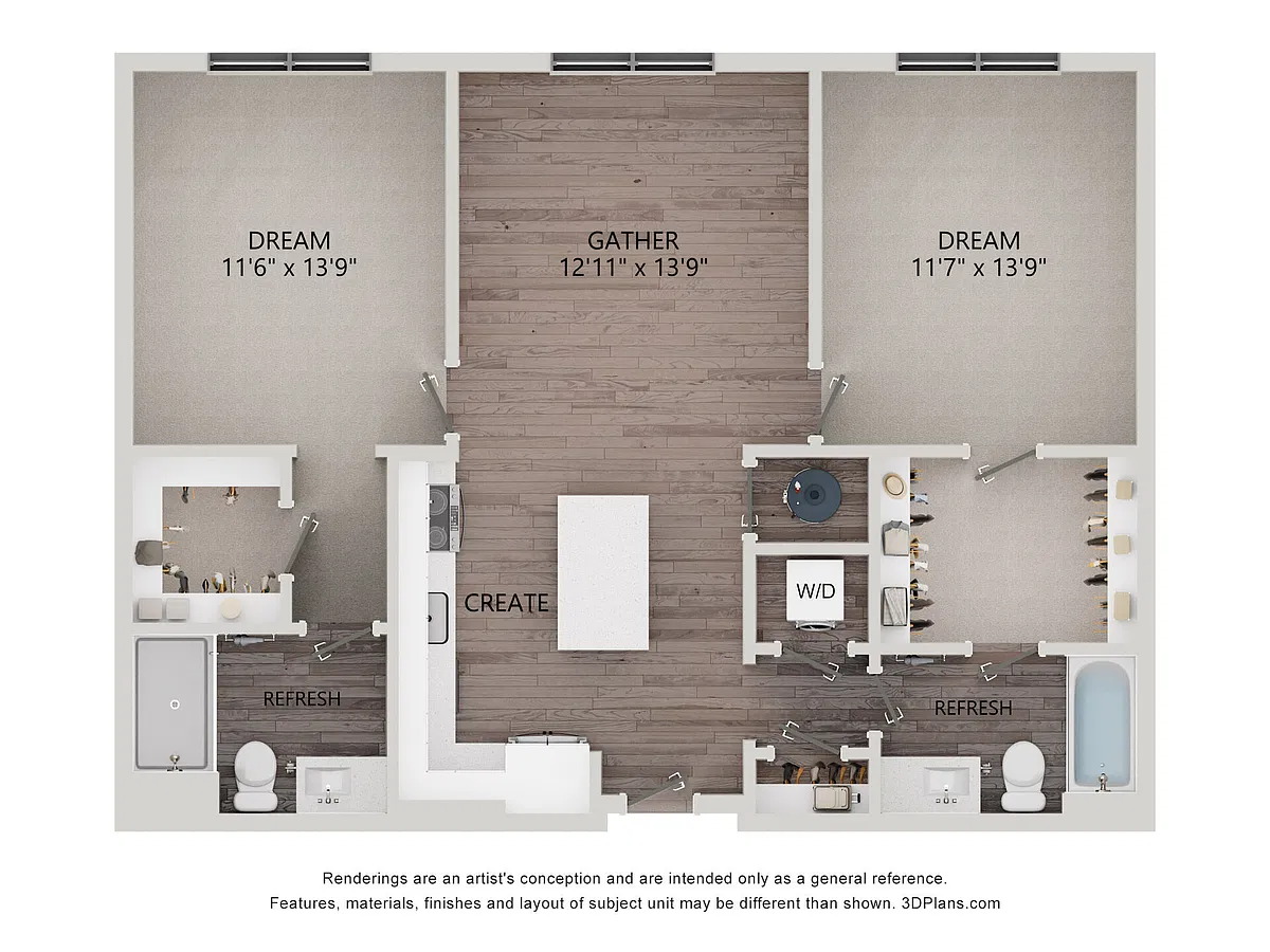 Floor plan F022