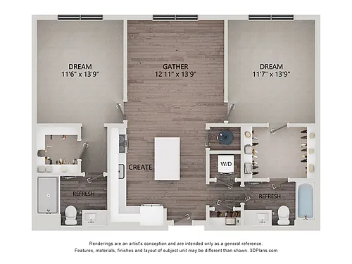 Floor plan F022