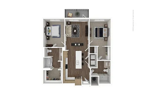 Floor plan B2 Switch Hitter