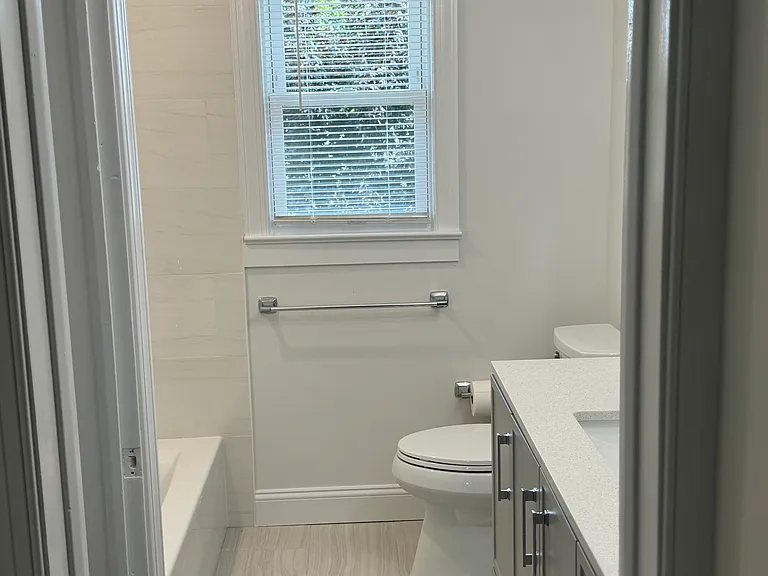 Brand new bathroom.