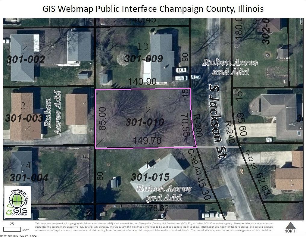 Philo Il Map 405 S Jackson St, Philo, IL 61864 | Zillow