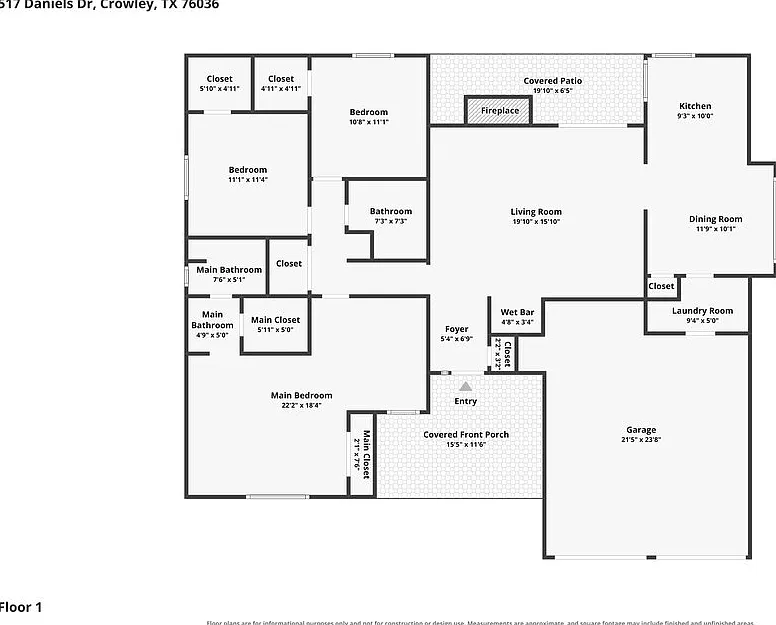 3 bed, 2.0 bath, 1523 sqft, $2,075 — Photo 2