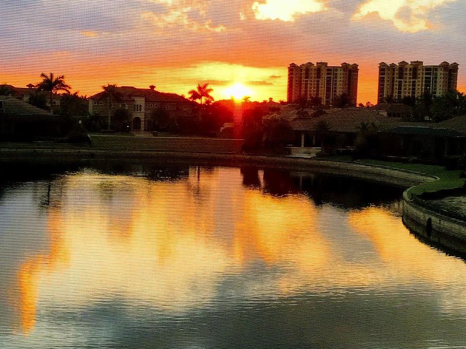 sunset seen from the lanai