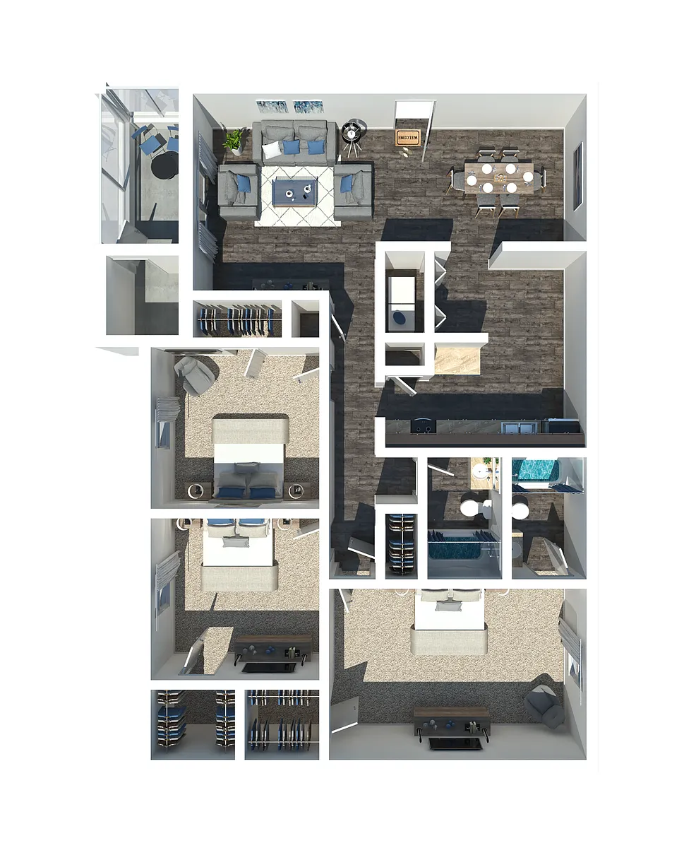 Floor plan Forget-Me-Not