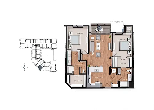Floor plan B5