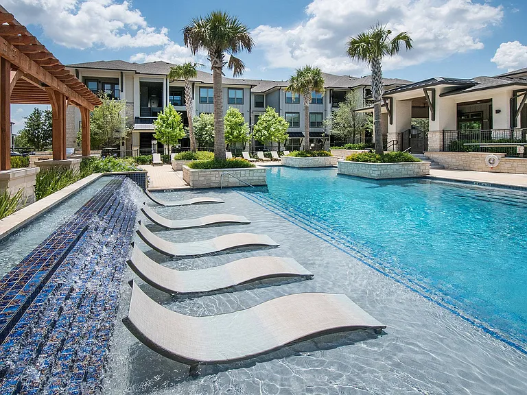 Pool with Lounge Chairs