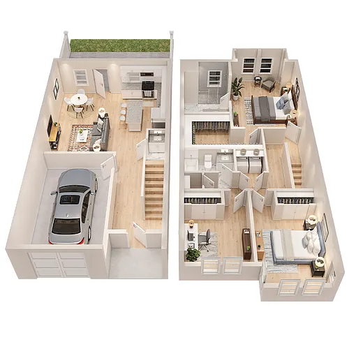 Floor plan Hamilton