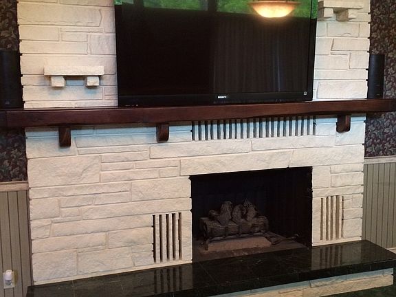livingrm mantle&gas firepl