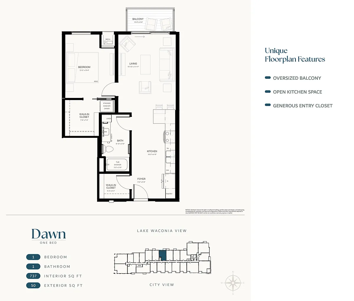 Floor plan Dawn
