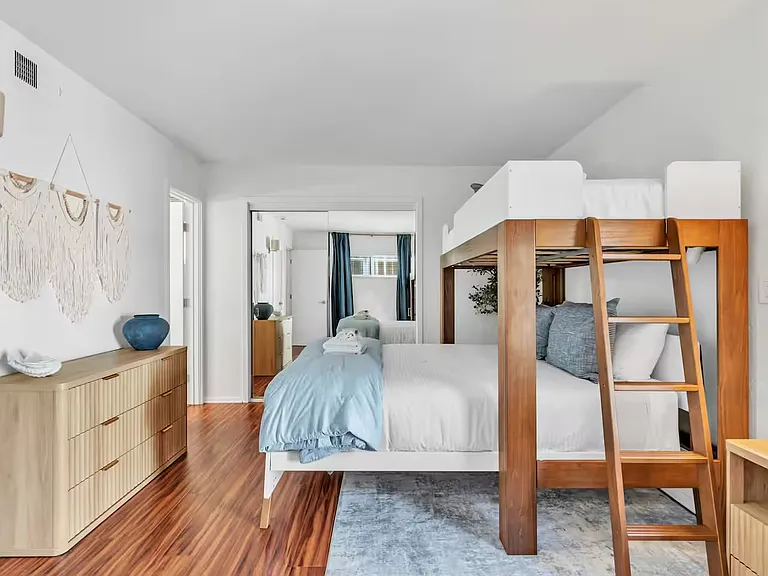 Bedroom 1 with a bunk bed