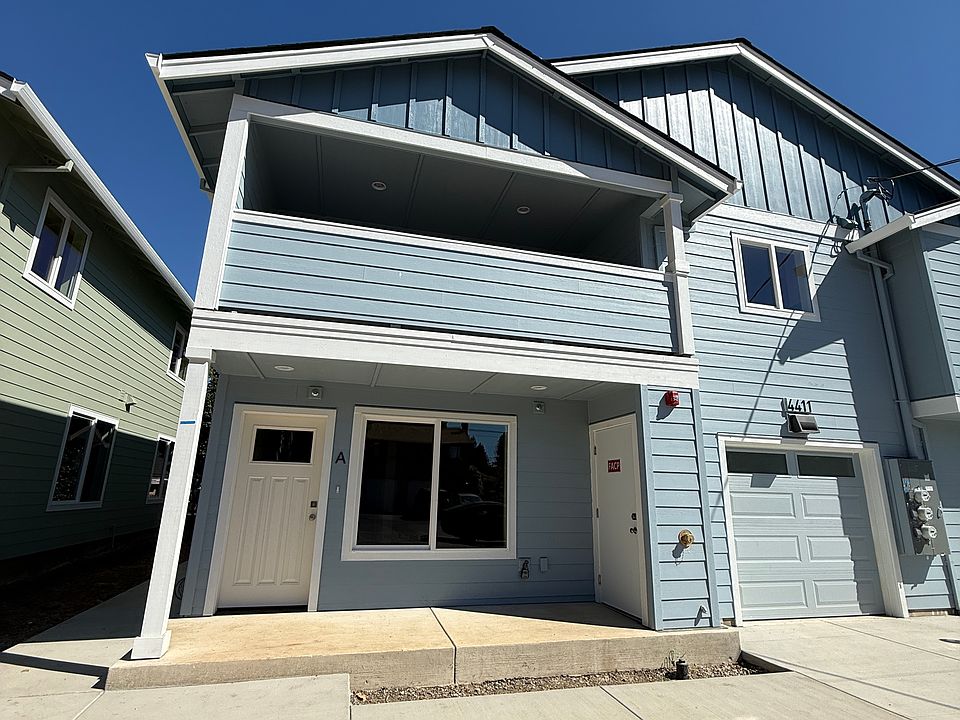 Exterior - the top floor patio belongs to this unit!