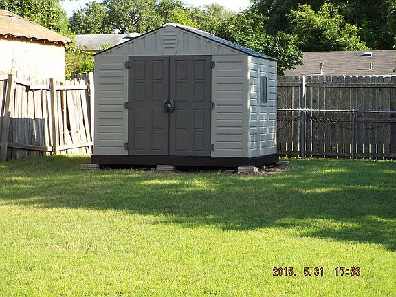 8'x10' Resin Shed