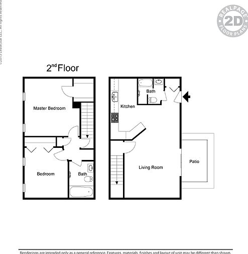 2BR Floorplan