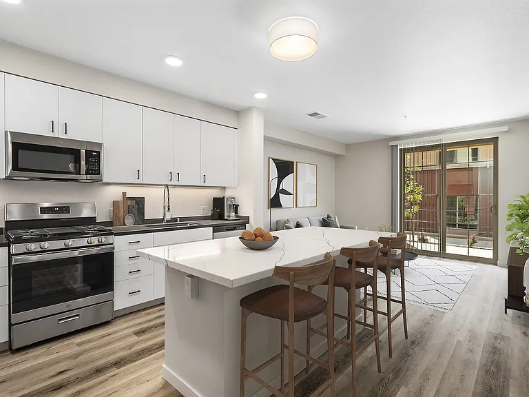 Floor Plan A Kitchen