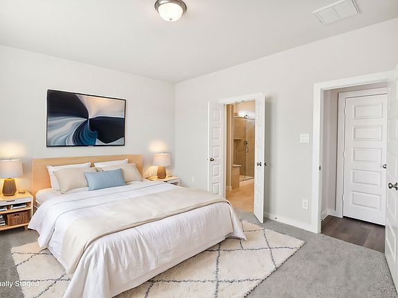 The Glacier floorplan with the Elemental interior package.