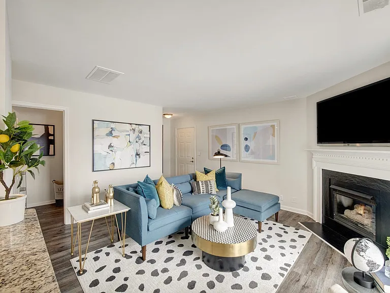 Open-concept floor plans with design flexibility.