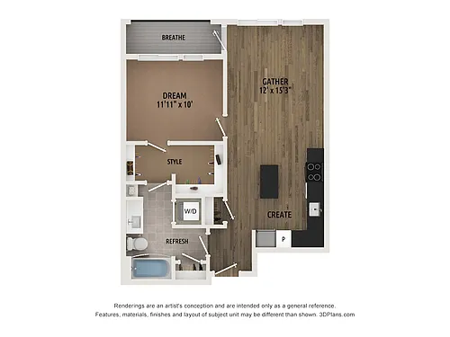 Floor plan A108