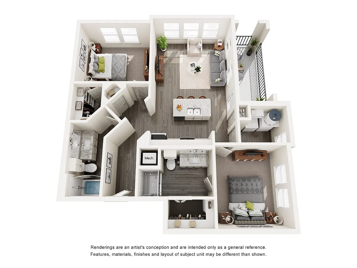 Floor plan B2