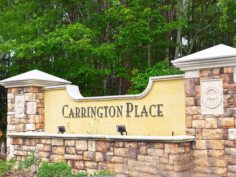 CARRINGTON PLACE COMMUNITY ENTRANCE SIGN