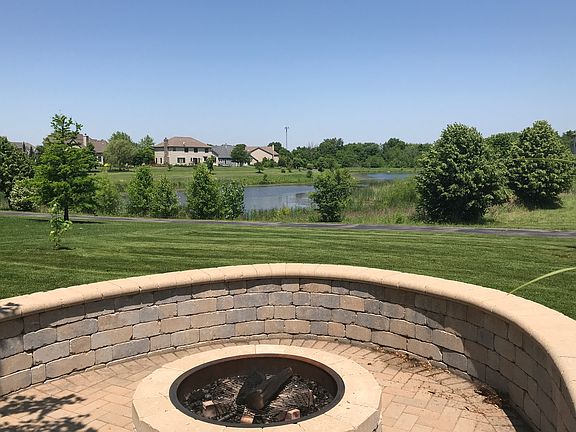 Back yard view of lake