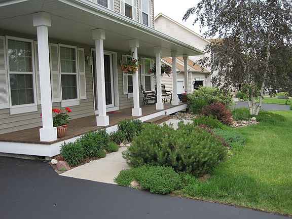 Front porch is great for watching the world go by