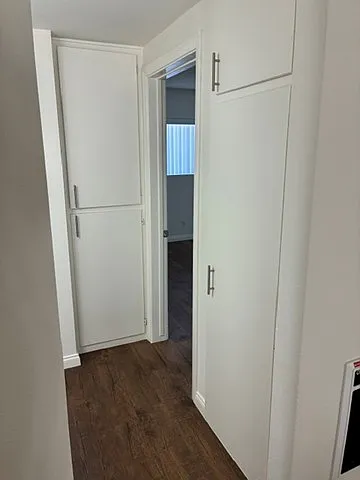 Hallway with Generous Storage Space