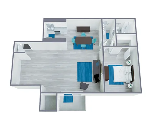 Floor plan A2 Silver