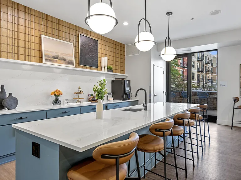 Community Kitchen at Avant at the Arboretum Apartments in Lisle, IL 60532