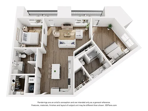 Floor plan Glacier