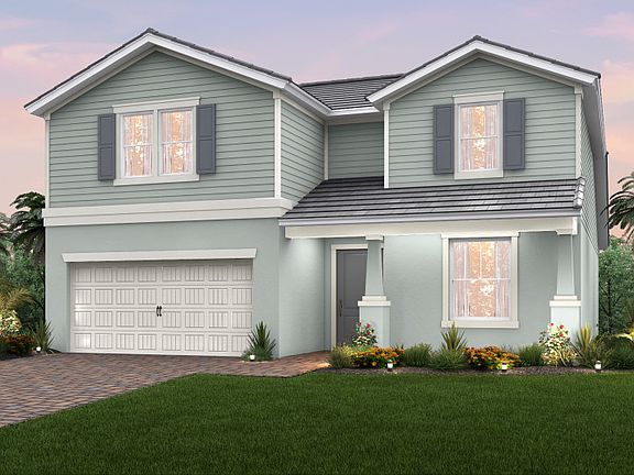 Elevation C2B with front porch
