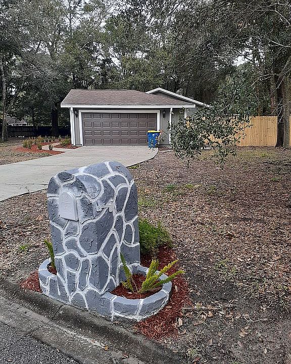 side of house by street