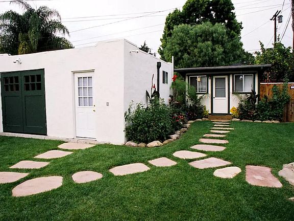 Backyard (house looking towards studios)
