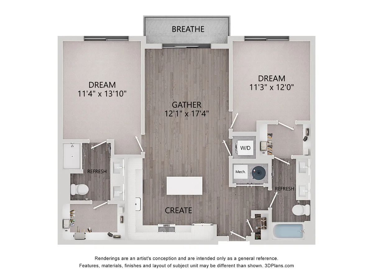 Floor plan F1