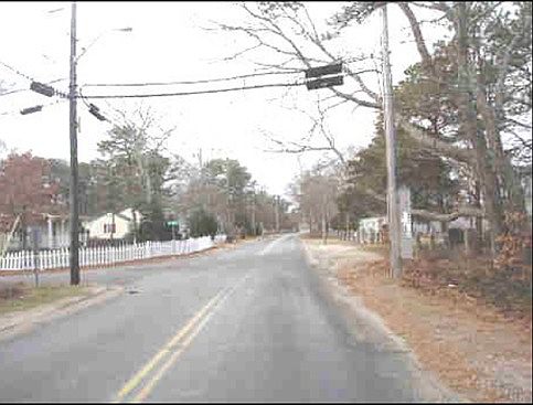 Neighbhood w/ sparce traffic
