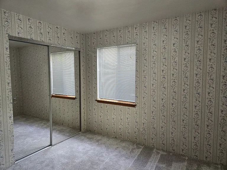 Front Bedroom, Mirrored Closet to the left.